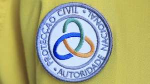 Logótipo da proteção civil de Lisboa, Lisboa, 18 de abril de 2024. ANTÓNIO COTRIM/LUSA