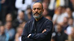 epa09557227 (FILE) - Tottenham manager Nuno Espirito Santo during the English Premier League match between Tottenham Hotspur and Watford in London, Britain, 29 August 2021 (reissued 01 November 2021). Tottenham Hotspur have sacked manager Nuno Espirito Sant, the club said in a statement on 01 November 2021.  EPA/FACUNDO ARRIZABALAGA EDITORIAL USE ONLY. No use with unauthorized audio, video, data, fixture lists, club/league logos or 'live' services. Online in-match use limited to 120 images, no video emulation. No use in betting, games or single club/league/player publications. *** Local Caption *** 57139262