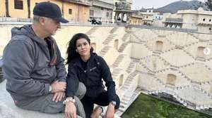 casal espanhol, Fernanda e Vicente, Índia, março 2024