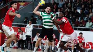 Sporting andebol Natán Suárez Benfica Reinier Taboada