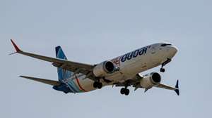 epa12792133 A Flydubai Airlines Boeing 737 passenger plane prepares to land at Dubai International Airport, in Dubai, United Arab Emirates, 03 March 2026. The Dubai Media office announced the confirmation by Dubai Airports for a limited resumption of operations with a small number of flights permitted to operate in both Dubai International (DXB) and Al Maktoum International , Dubai World Central (DWC).  EPA/STRINGER