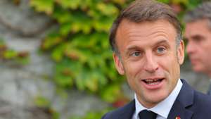 epa11413172 French President Emmanuel Macron arrives for the opening ceremony of the Summit on Peace in Ukraine at the Buergenstock Resort in Stansstad, near Lucerne, Switzerland, 15 June 2024. International heads of state gather on 15 and 16 June at the Buergenstock Resort in central Switzerland for the two-day Summit on Peace in Ukraine.  EPA/Denis Balibouse / POOL    EDITORIAL USE ONLY  EDITORIAL USE ONLY