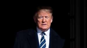 epa08999461 (FILE) - US President Donald J. Trump walks out of the South Portico at the White House in Washington, DC, USA, 27 January 2020 (reissued 09 February 2021). The second Senate impeachment trial of former US President Donald J. Trump began on 09 February 2021 on charges of incitement of insurrection for his role in 06 January violent attack on the US Capitol.  EPA/MICHAEL REYNOLDS *** Local Caption *** 56621644