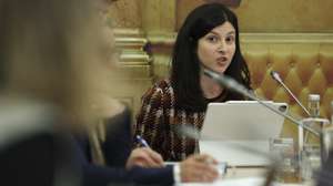 A diretora-geral da Saúde, Rita Sá Machado, responde a questões da Comissão de Saúde na Assembleia da República em Lisboa, 31 de janeiro de 2025. TIAGO PETINGA/LUSA