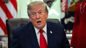 epa13288053 US President Donald Trump speaks during an announcement on Trump Accounts in the Oval Office at the White House in Washington, DC, USA, 07 October 2026.  EPA/Annabelle Gordon / POOL