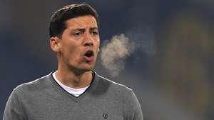 Luís Pinto, treinador do Vitória de Guimarães, durante o jogo da 5ª Jornada da Taça de Portugal com o AVS realizado no Estádio D. Afonso Henriques em Guimarães, 17 de dezembro de 2025. HUGO DELGADO/LUSA