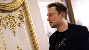 epa10955422 US tech entrepreneur Elon Musk, owner of Tesla, SpaceX and X, looks on after attending a conversation event with British Prime Minister Rishi Sunak (unseen) in central London, Britain, 02 November 2023. The conversation will be streamed on X (formerly Twitter) and follows the two-day AI Safety Summit that was held at Bletchley Park.  EPA/TOLGA AKMEN / POOL