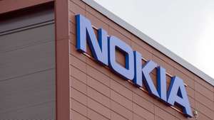 epa09078027 (FILE) - A Nokia logo on the wall of Nokia company headquarters in Espoo, Finland 16 April 2015 (reissued 16 March 2021). Nokia is to cut up to 10,000 jobs in the coming 2 years, the company announced.  EPA/MARKKU OJALA *** Local Caption *** 56668153