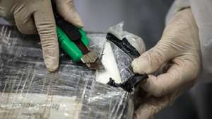 Apreensão de grande quantidade de cocaína transportada por via marítima