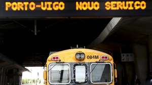 Viagem inaugural da ligação ferroviária direta entre Porto e Vigo, que contou com a presença do ministro da Economia e do Emprego, Álvaro Santos Pereira e da ministra do Fomento de Espanha, Ana Pastor, na estação de Campanhã, Porto, 01 de julho de 2013. ESTELA SILVA / LUSA