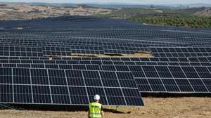 Inauguração do Parque Solar de Alcoutim, 29 de setembro de 2023. Primeiro Parque Solar da Galp em Portugal e representa o maior investimento da empresa em energia solar no país.,LUÍS FORRA/LUSA