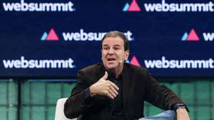 O prefeito do Rio de Janeiro, Eduardo Paes, intervém no painel sob o tema &quot;Centros tecnológicos transatlânticos: do Rio a Lisboa&quot;, da cimeira tecnológica Web Summit 2023, a decorrer na FIL/Parque das Nações em Lisboa, 15 de novembro de 2023. MANUEL DE ALMEIDA/LUSA