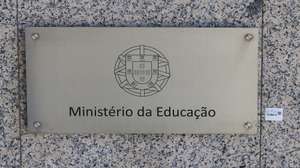 Logotipo do Ministério da Educação, Lisboa 15 de abril de 2024. ANTÓNIO COTRIM/LUSA