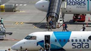 Aviões da Azores Airlines