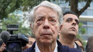 Ricardo Espírito Santo, former chairman of the Espírito Santo Group (GES), arrives for the trial in the BES/GES case at the Campus de Justiça in Lisbon, Portugal, 15 October 2024. The case has 30 defendants (23 people and seven companies), for a total of 361 offences. The most notorious defendant in this case is the former chairman of the Espírito Santo Group (GES) Ricardo Salgado, accused of 65 offences, including criminal association (one), qualified fraud (29), active corruption (12), money laundering (seven), document forgery (nine), infidelity (five) and market manipulation (two). ANDRÉ KOSTERS/LUSA