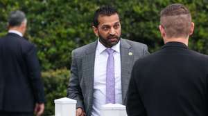 epa12044861 Kash Patel, Director of the Federal Bureau of Investigation, attends the 2025 Easter Egg Roll on the South Lawn of the White House in Washington, DC, USA, 21 April 2025.  EPA/SAMUEL CORUM / POOL