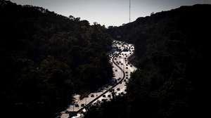 Autoestrada A5, Lisboa-Cascais, em Monsanto, Lisboa, 06 de agosto de 2024. Trânsito. Circulação automóvel. Estrada. ANTÓNIO PEDRO SANTOS/LUSA
