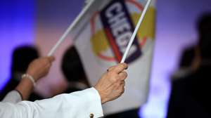 Chega: bandeira