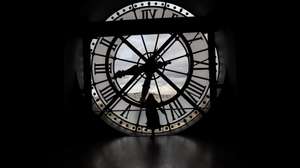 Relógio no Museu de Orsay, Paris, França, 13 de novembro de 2019. As coleções do museu apresentam principalmente pinturas e esculturas da arte ocidental do período compreendido entre 1848 e 1914. Musée d'Orsay. CARLOS M. ALMEIDA/LUSA