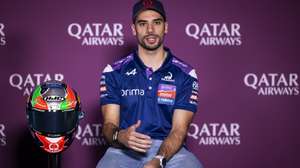Portuguese rider of Prima Pramac Yamaha, Miguel Oliveira, attends a press conference ahead of the Motorcycling Grand Prix of Portugal, in Portimao, Portugal, 06 November 2025. The 2025 Motorcycling Grand Prix of Portugal is held on 09 November.  JOSE SENA GOULAO/LUSA