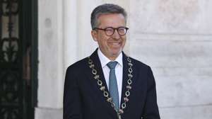 Carlos Moedas, presidente da Câmara Municipal de Lisboa, em Lisboa, 5 outubro de 2025. ANTÓNIO COTRIM/LUSA