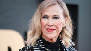 epa11986412 Catherine O'Hara arrives for the TV series 'The Studio' premiere at the Academy Museum in Los Angeles, California, USA, 24 March 2025.  EPA/ALLISON DINNER