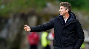 Arouca head coach Vasco Seabra reacts during the Portuguese First League soccer match against SC Braga at Municipal de Braga stadium in Braga, Portugal, 12 April 2026. HUGO DELGADO/LUSA