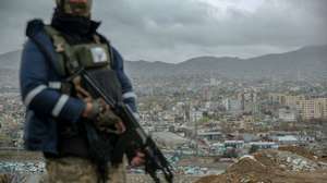 epaselect epa12871936 A Taliban security official patrols in Kabul, Afghanistan, 06 April 2026. Pakistan and Afghanistan have confirmed they are holding China-brokered talks in Urumqi to end months of cross-border fighting, the worst tensions since the Taliban’s return to power in 2021. The conflict, which has killed dozens and disrupted trade and travel, centres on Pakistan’s accusations that militant groups such as the TTP operate from Afghan territory, which Kabul denies. Both sides have sent delegations to seek a ceasefire and address security concerns, though sporadic clashes continue despite earlier attempts at a temporary truce.  EPA/SAMIULLAH POPAL