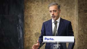 O presidente da Câmara Municipal do Porto, Pedro Duarte, discursa na cerimónia da assinatura de memorando para lançamento do projeto PITCH - Porto Innovation and Technology Community Hub, na Câmara Municipal do Porto, 19 de junho de 2026. O memorando de entendimento estabelece um quadro de cooperação estratégica entre a Câmara Municipal do Porto, a Universidade do Porto e o Instituto Politécnico do Porto - futura Universidade Técnica do Porto - para estruturar e projetar o ecossistema de inovação no Grande Porto, reforçando a articulação entre ciência, indústria e território. JOSÉ COELHO/LUSA