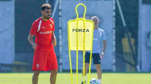 SC Braga player, Ricardo Horta, attends a training session in Braga, Portugal, 14 October 2026. SC Braga will face F.C. København on League phase, Matchday 1, in their UEFA Conference League on 15 October. HUGO DELGADO/LUSA