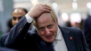 epa10292218 Former British Prime Minister Boris Johnson attends the 2022 United Nations Climate Change Conference (COP27), in Sharm El-Sheikh, Egypt, 07 November 2022. The 2022 United Nations Climate Change Conference (COP27), running from 06 to 18 November in Sharm El-Sheikh, is expected to host one of the largest number of participants in the annual global climate conference of over 40,000 estimated attendees, including heads of states and governments, civil society, media and other relevant stakeholders. The events will include Climate Implementation Summit, thematic days, flagship initiatives, and Green Zone activities engaging with climate and other global challenges.  EPA/SEDAT SUNA