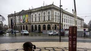 Reitoria da Universidade do Porto, Praça dos Leões, Porto, 15 de novembro de 2023.  JOSÉ COELHO/LUSA