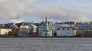 epa03970316 A photo taken on 29 October 2013 shows a view of the Icelandic capital Reykjavik. Iceland is one of eight candidates hoping to follow Croatia&#039;s footsteps to become members of the European Union. A Summit of EU leaders in Brussels in December 2013 is expected to discuss the European Commission&#039;s recommendations for Albania, Bosnia and Herzegovina, Kosovo, Macedonia, Montenegro, Serbia, Turkey and Iceland pending the respective countries&#039; efforts to match European Union requirements in political and economic matters. Iceland applied for EU membership in 2009 and launched accession talks a year later in 2010 after decades of economic cooperation with the EU. Iceland&#039;s new government in 2012 put negotiations on hold pending a national referendum.  EPA/MIKKO PIHAVAARA