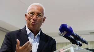 O ex-primeiro ministro, António Costa, participa na conferência “Segurança e Internacionalização - Economia e Sociedade,” promovida pela ADLEI (Associação para o Desenvolvimento da Região de Leiria), Leiria, 24 de junho de 2024. PAULO CUNHA/LUSA