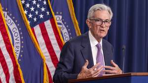 epa11612702 US Federal Reserve Board Chairman Jerome Powell responds to a question from the news media after the Fed cut its benchmark interest rate half-point following its two-day conference at the Federal Reserve in Washington, DC, USA, 18 September 2024. Federal Reserve officials are focused on support of the weakening job market and are working to curb inflation without causing a recession.  EPA/SHAWN THEW