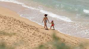 O bom tempo que se começa a sentir no Algarve atrai turistas para as praias do sotavento, praia dos pescadores, Albufeira, 30 de maio de 2025. LUÍS FORRA/LUSA