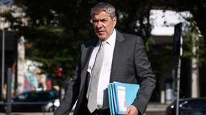 epa12238801 Former Portuguese Prime Minister Jose Socrates, the main defendant in the Operation Marques corruption case, arrives for the last session before the judicial vacation at the Lisbon Central Criminal Court in Lisbon, Portugal, 15 July 2025. Socrates and 20 other suspects in Operation Marques are set to stand trial, more than a decade after the case accusing the former prime minister of corruption came to light.  EPA/RODRIGO ANTUNES