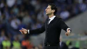 Boavista head coach Jorge Simao during their Portuguese First League soccer match against FC Porto held at Dragao Stadium in Porto, Portugal, 12th May 2024. MANUEL FERNANDO ARAUJO/LUSA