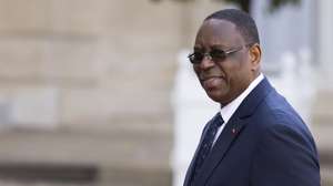 epa11398686 Senegal’s former President Macky Sall arrives for an official state dinner for the visit of  US President Joe Biden his wife Jill Biden at the Elysee Palace, Paris, France, 08 June 2024. US President Joe Biden is being feted by French President Emmanuel Macron with a state visit, as the two allies aim to show off their partnership on global security issues and move past trade tensions.  EPA/ANDRE PAIN