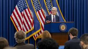 epa12688880 Federal Reserve Board Chairman Jerome Powell responds to a question from the news media during a press conference at the Federal Reserve in Washington, DC, USA, USA, 28 January 2026. For the first time since July 2025, the Federal Reserve held interest rates steady despite two governors preferring a quarter-point cut.  EPA/SHAWN THEW