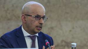 O membro português do Tribunal de Contas Europeu (TCE), João Leão, usa da palavra perante a Comissão de Assuntos Europeus, na Assembleia da República, em Lisboa, 26 de maio de 2026. TIAGO PETINGA/LUSA
