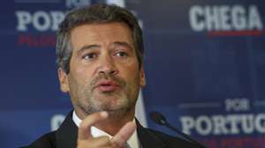 O presidente do Chega, André Ventura