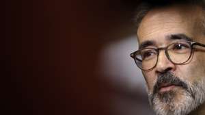O ministro de Estado e dos Negócios Estrangeiros, Paulo Rangel, usa da palavra na abertura da conferência "O Futuro da Segurança da Europa", na Fundação Calouste Gulbenkian, em Lisboa, 27 de janeiro de 2026. MARCOS BORGA/LUSA