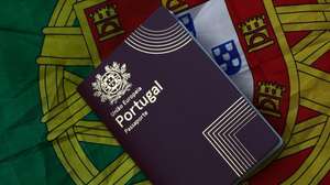 Passaporte emitido pelo governo português, Lisboa, 08 de outubro de 2021. ANTÓNIO COTRIM/LUSA