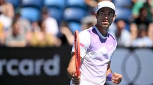 epa12672994 Nuno Borges of Portugal looks on during the third round match against Learner Tien of the USA on day 6 of the 2026 Australian Open tennis tournament at Melbourne Park in Melbourne, Australia, 23 January 2026.  EPA/LUKAS COCH AUSTRALIA AND NEW ZEALAND OUT