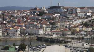 A cidade de Coimbra vista do Mosteiro de Santa Clara-a-Nova, 27 de março de 2025. PAULO NOVAIS/LUSA