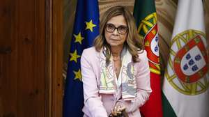 A ministra da Saúde, Ana Paula Martins, à chegada para a audição na Comissão de Trabalho, Segurança Social e Inclusão, na Assembleia da República, em Lisboa, 07 de maio de 2026. FILIPE AMORIM/LUSA