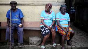 Movimento BASTA (R) and the Independent Democratic Action (ADI) supporters during a rally in the electoral campaign for the legislative elections at Santa Cecília, Sao Tome island, Sao Tome and Principe, 24 September 2026. Sao Tome and Principe will hold legislative elections on 27 September. ESTELA SILVA/LUSA