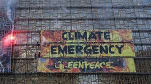 EU Summit Greenpeace Action