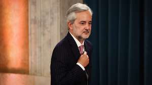 O novo secretário de Estado do Tesouro e das Finanças, João Silva Lopes, durante a cerimónia de posse dos secretários de Estado do XXIV Governo Constitucional, no Palácio da Ajuda, em Lisboa, 05 de abril de 2024. JOSÉ SENA GOULÃO/LUSA